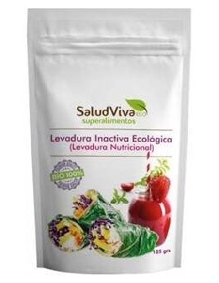 Levadura Nutricional Inactiva 125Gr. Eco Sg  Vegan de Salud Viva