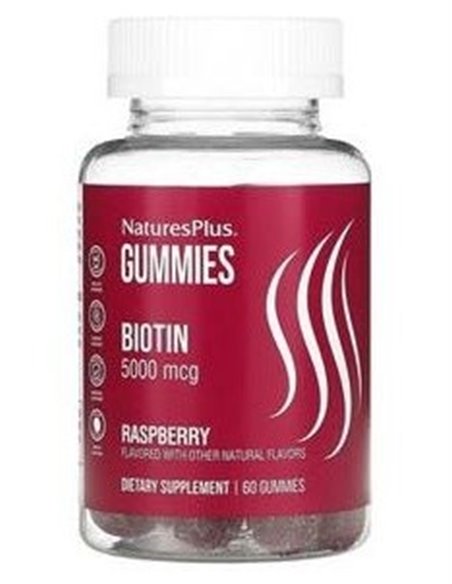 Gummies Biotina 60Gummies. de Natures Plus