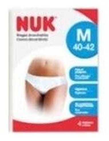 Bragas Desechables M 4Ud. de Nuk