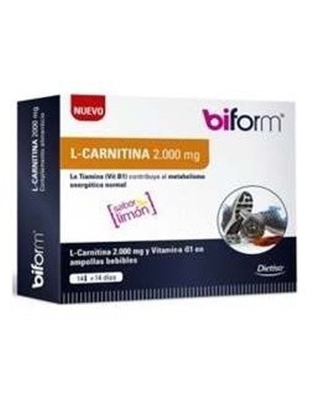L- Carnitina 2000 Mg  Envase 14 Viales(0) de Biform®