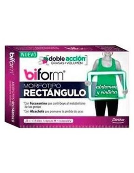 Morfotipo Rectangulo   Envase 28 Cápsulas(14 Dias) de Biform®