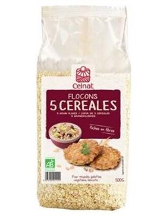 Copos 5 Cereales Bio 500Gr. de Celnat
