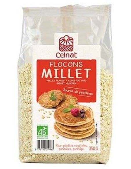 Copos De Mijo 350Gr. Bio de Celnat