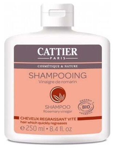 Champu Cabellos Grasos (Vinagre Romero) 250Ml de Cattier