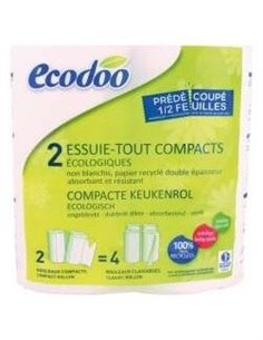 Papel De Cocina Compacto 2Ud. de Ecodoo