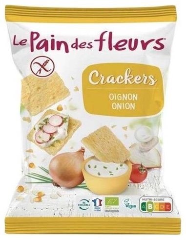 Cracker Cebolla Mini 75Gr. Bio Sg Vegan de Le Pain Des Fleurs