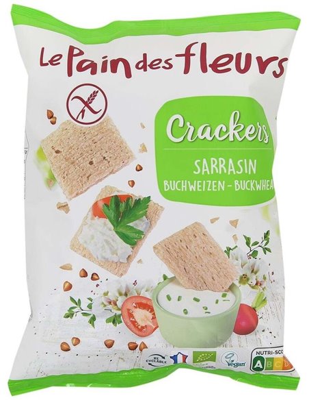Cracker Trigo Sarraceno Mini 75Gr. Bio Sg Vegan de Le Pain Des Fleurs