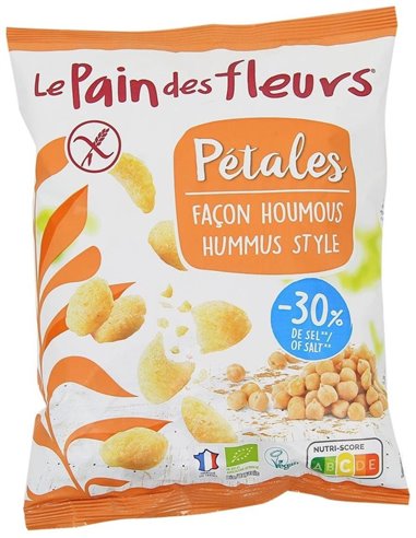 Chips Petalos Hummus 75Gr. Bio Sg Vegan de Le Pain Des Fleurs