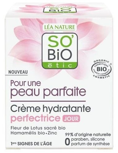 Crema Dia Piel Perfecta Hidratante 50Ml. de So´Bio Etic