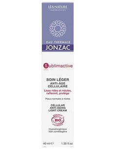 Sublimactive Crema Ligera Antiedad 40Ml. Bio de Jonzac Eco-Bio