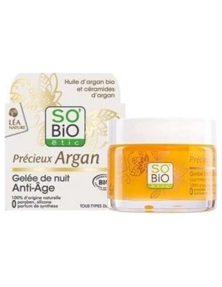 Gel Noche Antiedad Argan 150Ml. Bio de So´Bio Etic