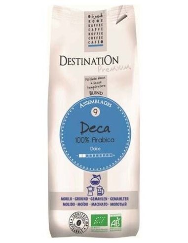 Cafe Arabica 100% Descafeinado Molido 250Gr. Bio de Destination