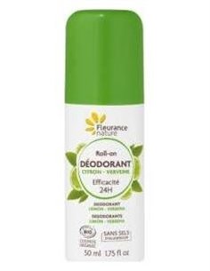 Desodorante Limon-Verbena Roll-On 50Ml. Vegan de Fleurance Nature