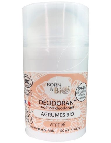Desodorante Citricos 50Ml. Bio de Born To Bio