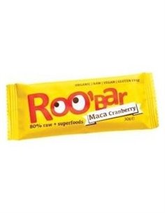 Barritas Con Maca Y Arándanos Bio 20 x 30 g  de Roo´Bar