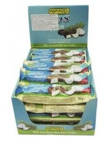 Barritas De Coco Con Chocolate Con Leche 50Gr. de Rapunzel