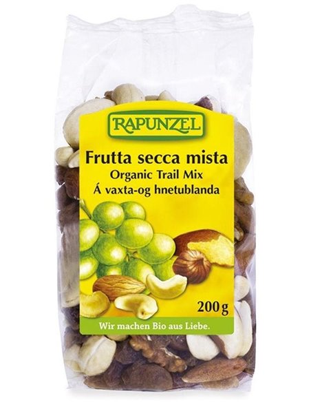 Frutos Secos Mezcla 200Gr. Bio de Rapunzel