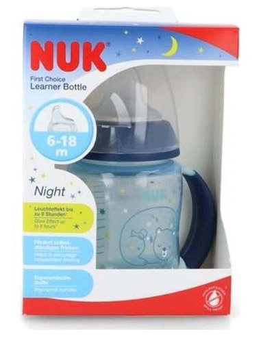 Pack Biberon Entrena Night Silicon 150Ml 6Ud Surti de Nuk