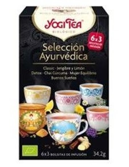 Yogi Tea Seleccion 6Sabores X 3Bolsas De Infusion de Yogi Tea