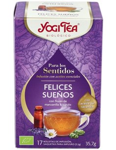 Yogi Tea Felices Sueños Para Los Sentidos 20Inf. de Yogi Tea