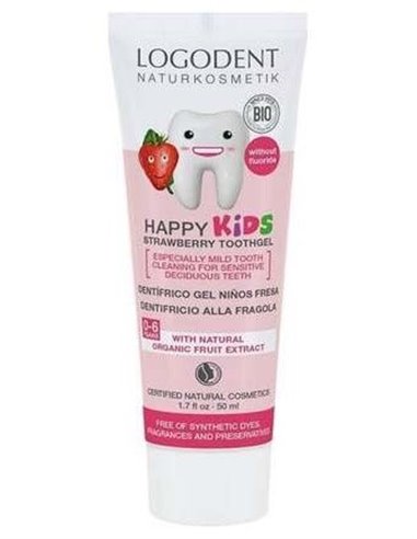 Dentifrico Niños Fresa 50Ml. de Logona