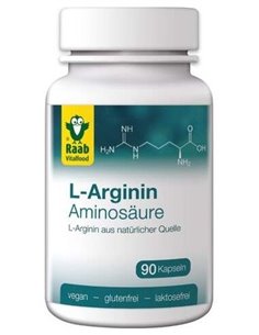 L-Arginina 90Cap. Sg Vegan de Raab Vitalfood