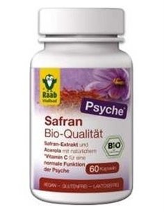 Azafran con Acerola cápsulas 500 mg, bote 60ud de Raab Vitalfood
