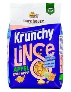 Muesli Krunchy Proteico Lenteja-Manzana 325Gr. Bio de Barnhouse