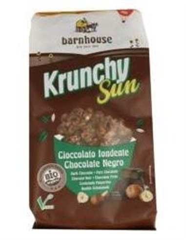 Muesli Krunchy Sun Choco Negro-Avellana 375Gr. Bio de Barnhouse