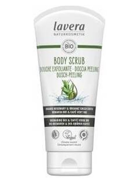 Exfoliante Corporal Romero-Cafe Verde 200Ml. Bio de Lavera