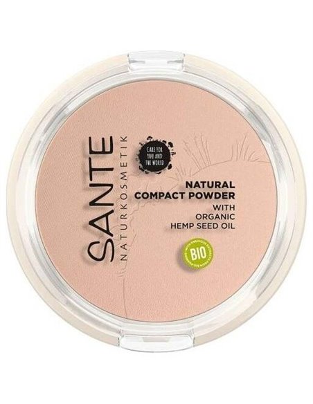 Maquillaje Compacto 01 Cool Ivory 9Gr. de Sante Naturkosmetik