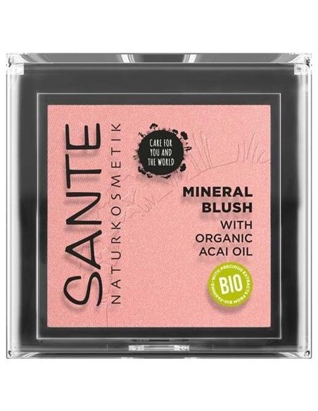 Colorete Mineral 01 Mellow Peach 5Gr. de Sante Naturkosmetik