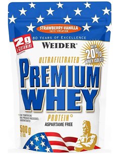 Weider Premium Whey Fresa-Vainilla 500Gr. de Weider