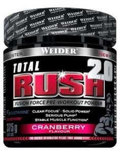 Weider Total Rush 2.0 Orange 375Gr. de Weider