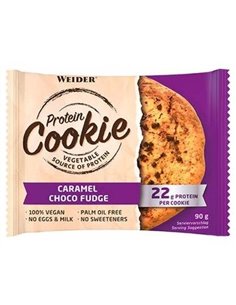 Weider Protein Cookie Caramel Choco Fudge 90Grx12Uds. de Weider