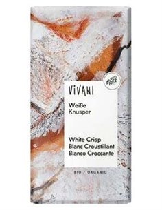 Chocolate Blanco Con Arroz Inflado 100Gr. Bio de Vivani