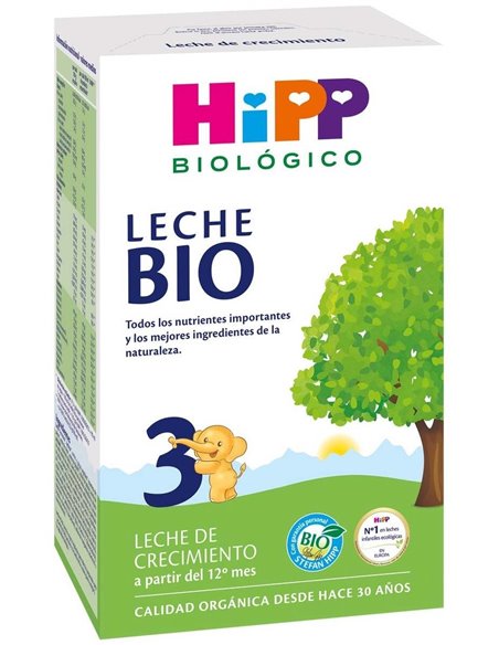 Leche 3 Crecimiento 500Gr. Bio de Hipp