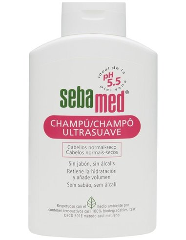 Champu Ultra Suave Cabello Normal-Seco 400Ml. de Sebamed