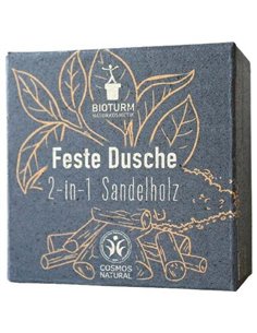 Champu-Gel Solido Sandalo 2 En 1 100Gr. Vegan de Bioturm