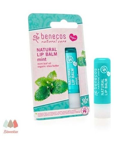 Balsamo Labial Vegano Menta 4,8Gr. de Benecos