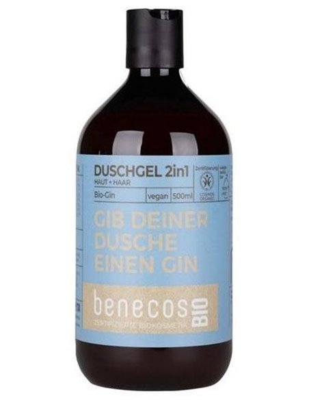 Gel De Baño 2En 1 Ginebra 500Ml. Bio Vegano de Benecos
