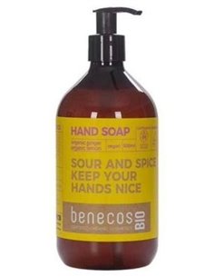 Jabon De Manos Jengibre Y Limon 500Ml. Bio Vegano de Benecos