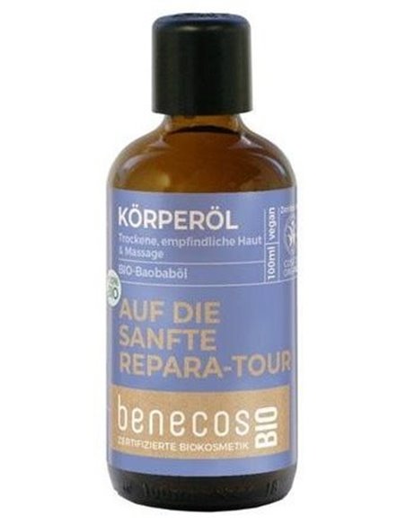 Aceite Corporal Piel Sensible Baobab 100M Bio de Benecos