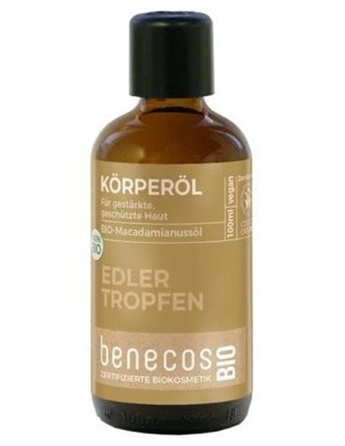 Aceite Corporal Macadamia 100Ml. Bio Vegano de Benecos