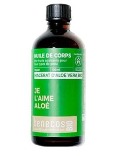 Aceite Corporal Regenerador Aloe Vera 100Ml. Bio de Benecos