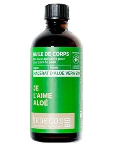Aceite Corporal Regenerador Aloe Vera 100Ml. Bio de Benecos