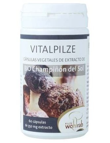 Champiñon Del Sol (Agaricus Blazei) Bio 60Cap. de Pilze Wolhrab