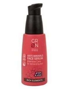 Serum Anti-Arrugas Acido Hialurónico Pepita de Uva y Oliva,30ml Rich Element de Grn