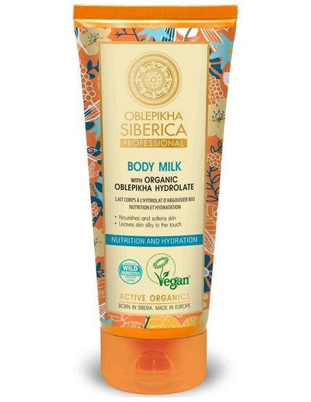 Oblepikha Leche Corporal Nutritiva 200Ml. de Natura Siberica