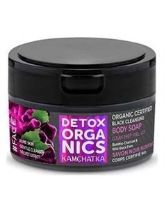 Detox Jabon Corporal Limpiador Negro 200Ml. Eco de Natura Siberica